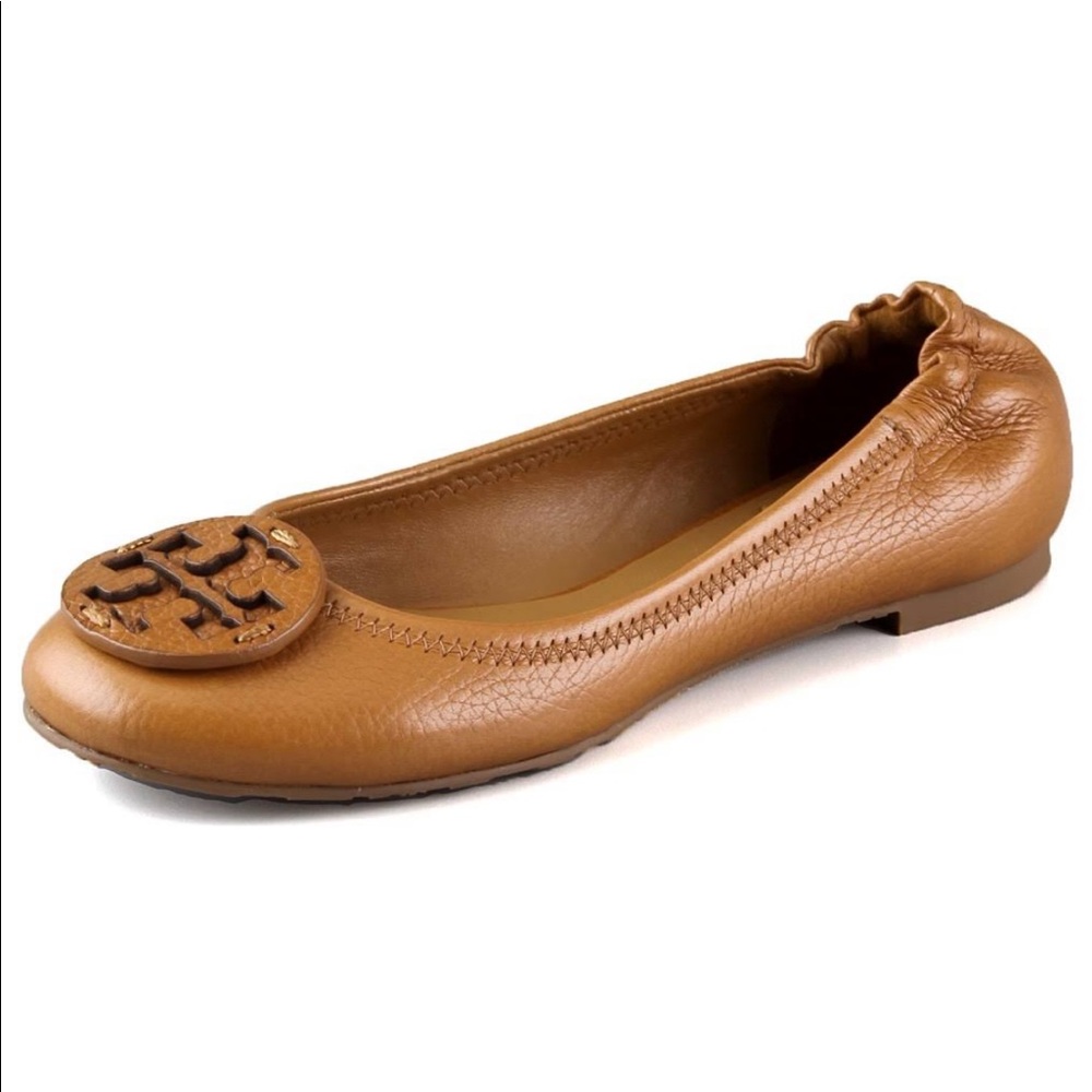 TORY BURCH REVA TUMBLED BALLET FLATS